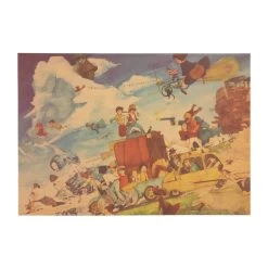 Combination Of Ghibli Characters Kraft Paper Poster 27 Combination Of Ghibli Characters Kraft Paper Poster -Ghibli Shop HTB189.0iL6H8KJjy0Fjq6yXepXap