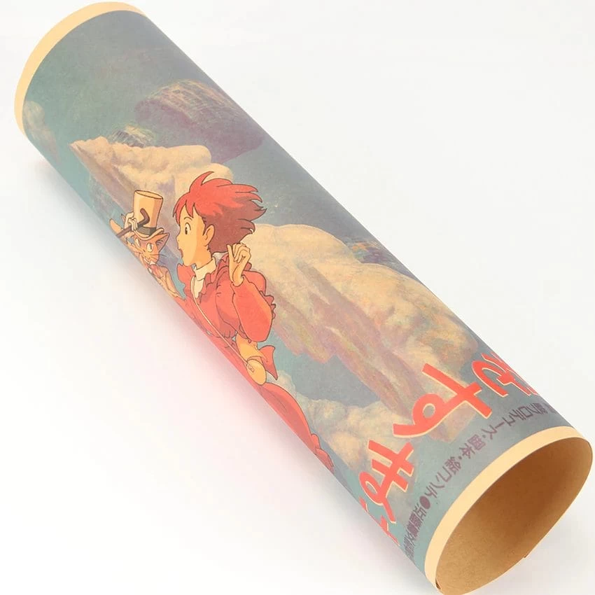 Whisper Of The Heart Retro Kraft Paper Poster 8 Whisper Of The Heart Retro Kraft Paper Poster - Image 6