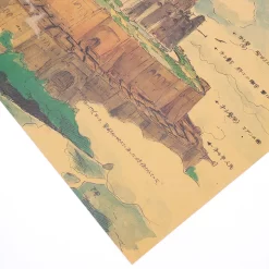 Laputa: Castle In The Sky Kraft Paper Retro Poster -Ghibli Shop HTB198mVaLBj uVjSZFpq6A0SXXaI