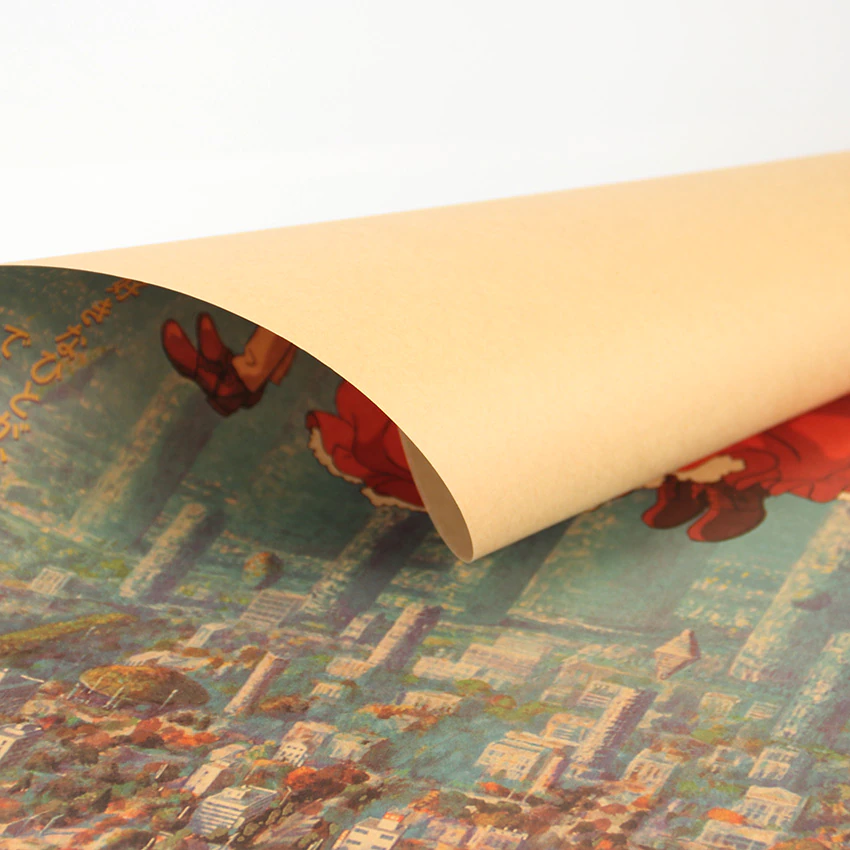 Whisper Of The Heart Retro Kraft Paper Poster 11 Whisper Of The Heart Retro Kraft Paper Poster - Image 9