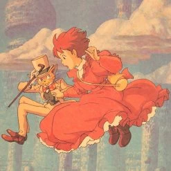 Whisper Of The Heart Retro Kraft Paper Poster 16 Whisper Of The Heart Retro Kraft Paper Poster -Ghibli Shop HTB1DCnni8DH8KJjSszcq6zDTFXa7