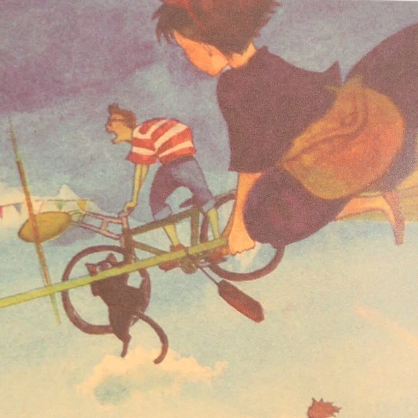 Combination Of Ghibli Characters Kraft Paper Poster 4 Combination Of Ghibli Characters Kraft Paper Poster - Image 2