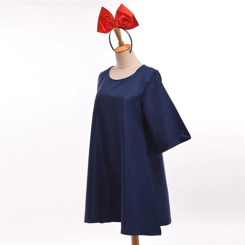 Kiki’s Delivery Service Dress And Head Wear Set Cosplay Costumes 8 Kiki’s Delivery Service Dress And Head Wear Set Cosplay Costumes - Image 6