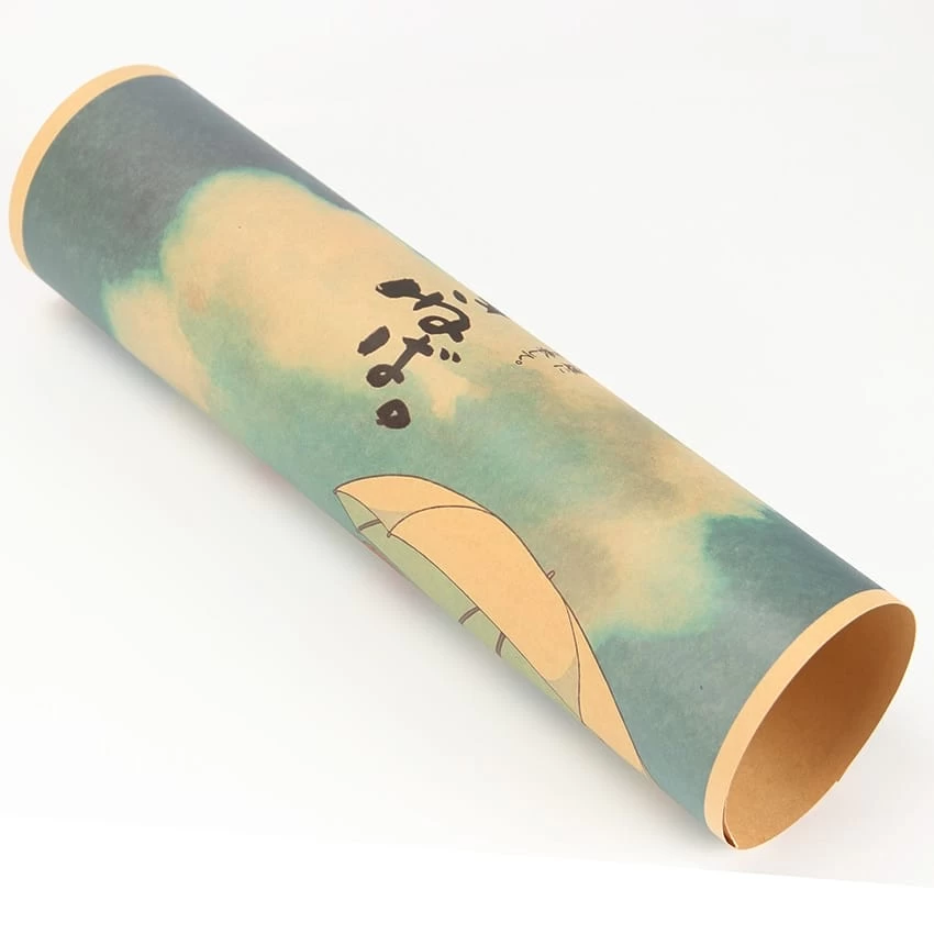 The Wind Rise Vintage Kraft Paper Poster 11 The Wind Rise Vintage Kraft Paper Poster - Image 9