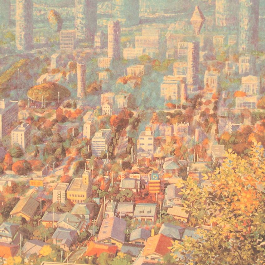 Whisper Of The Heart Retro Kraft Paper Poster 5 Whisper Of The Heart Retro Kraft Paper Poster - Image 3