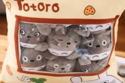 Totoro Family Stuffed Pillow Creative Gift -Ghibli Shop HTB1jFW8bRCw3KVjSZFlq6AJkFXaZ 2nd