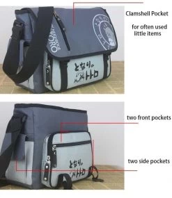 My Neighbor Totoro Messenger Bags 27x12x37cm -Ghibli Shop HTB1k0z3MVXXXXcRXpXXq6xXFXXXH 2nd