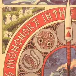 Princess Mononoke Retro Kraft Paper Poster 15 Princess Mononoke Retro Kraft Paper Poster -Ghibli Shop HTB1uerHkBDH8KJjSspnq6zNAVXaP