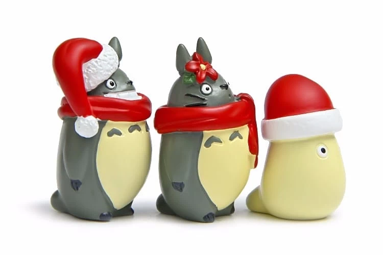 My Neighbor Totoro Christmas Figure 3Pcs/set 4 My Neighbor Totoro Christmas Figure 3Pcs/set - Image 2