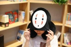 Spirited Away No Face Man U Shape Pillow -Ghibli Shop HTB1xg03eBGE3KVjSZFhq6AkaFXaH