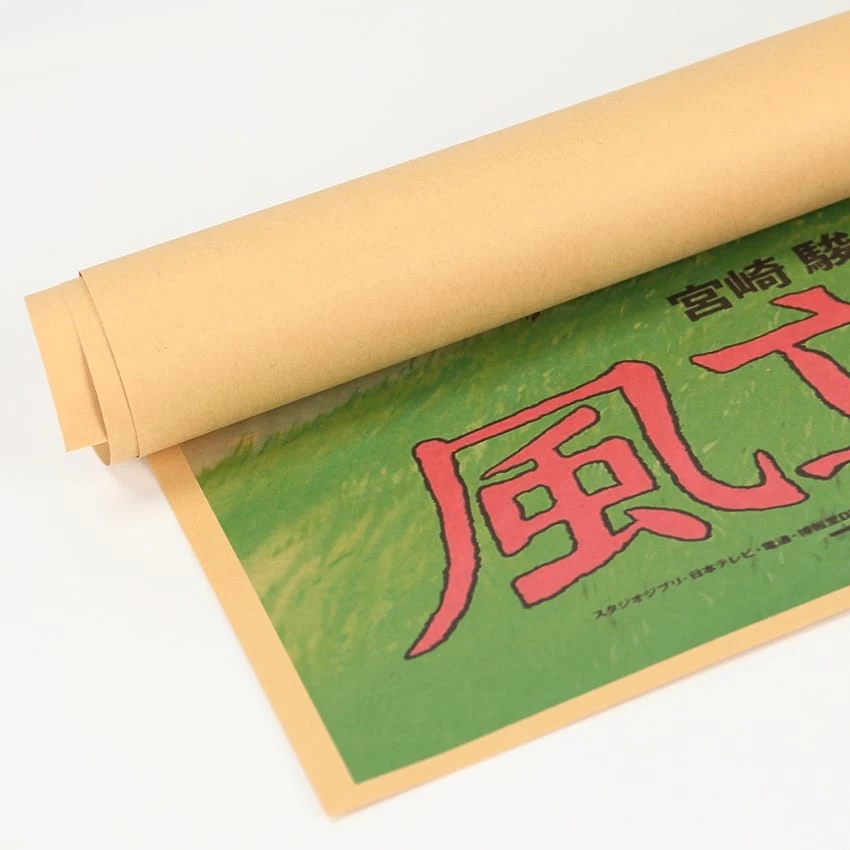 The Wind Rise Vintage Kraft Paper Poster 10 The Wind Rise Vintage Kraft Paper Poster - Image 8