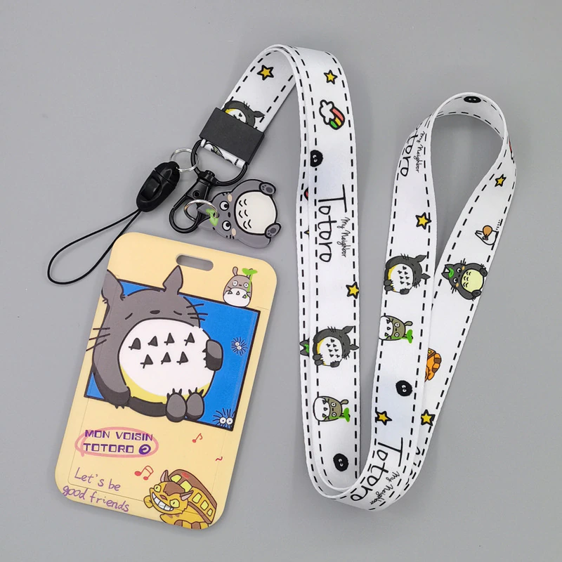 My Neighbor Totoro Cute Lanyard For Keychain ID Card Holder 6 My Neighbor Totoro Cute Lanyard For Keychain ID Card Holder - Image 4