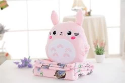 My Neighbor Totoro Hand Warmer Plush Pillow With Coloring Blanket -Ghibli Shop Ha244a323856341ee9f93f7bc55452319h 2nd
