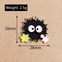 Funny Soot Charms For DIY Jewelry Set 10 Pcs -Ghibli Shop Had7fdc15937949428df974065c051b2a7