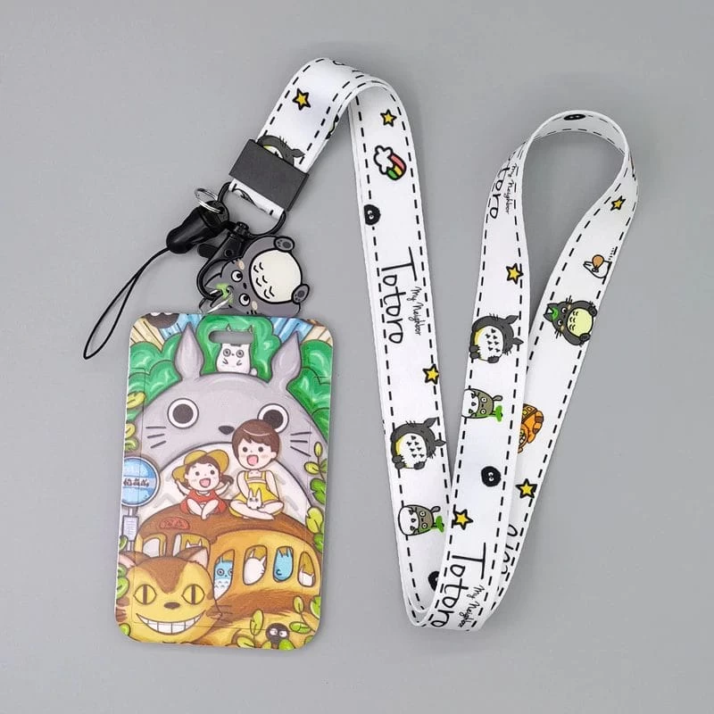 My Neighbor Totoro Cute Lanyard For Keychain ID Card Holder 7 My Neighbor Totoro Cute Lanyard For Keychain ID Card Holder - Image 5