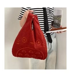 My Neighbor Totoro Cartoon Corduroy Tote Bag -Ghibli Shop Hbacef71d2d504d6da68bbe937aa56ef44