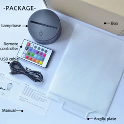 Princess Mononoke 3D LED Light Multi-Color Changing 13 Princess Mononoke 3D LED Light Multi-Color Changing -Ghibli Shop Hd60af91773204746b09222eee2307fddn