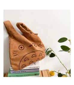 My Neighbor Totoro Cartoon Corduroy Tote Bag -Ghibli Shop Hde85a16923dc4d89a73cc3e9adfe2caaF