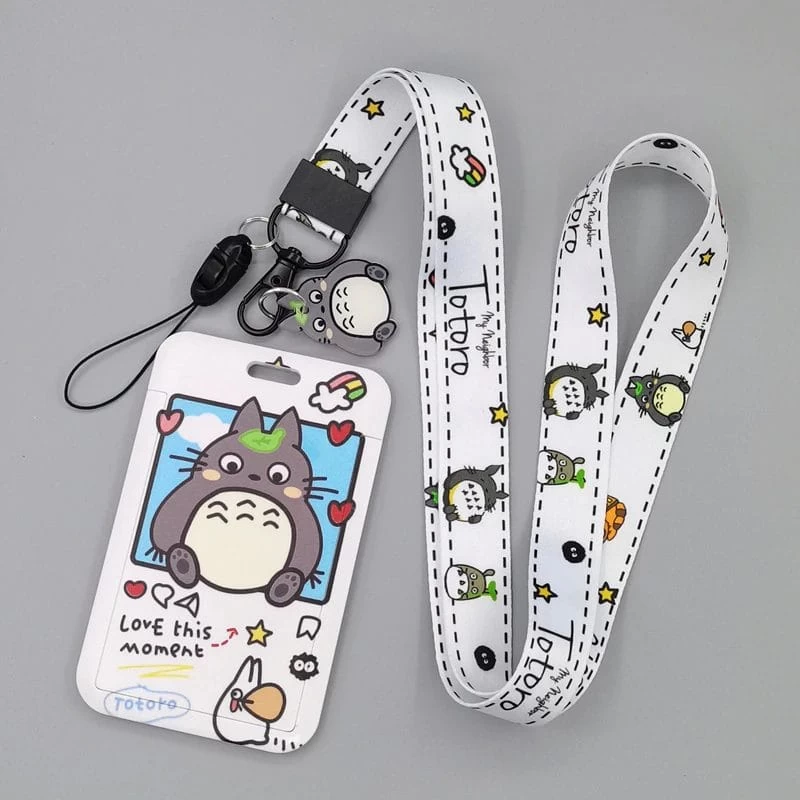 My Neighbor Totoro Cute Lanyard For Keychain ID Card Holder 3 My Neighbor Totoro Cute Lanyard For Keychain ID Card Holder