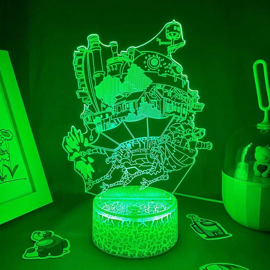 Howl’s Moving Castle Night Light Multi-Color Changing 9 Howl’s Moving Castle Night Light Multi-Color Changing - Image 7