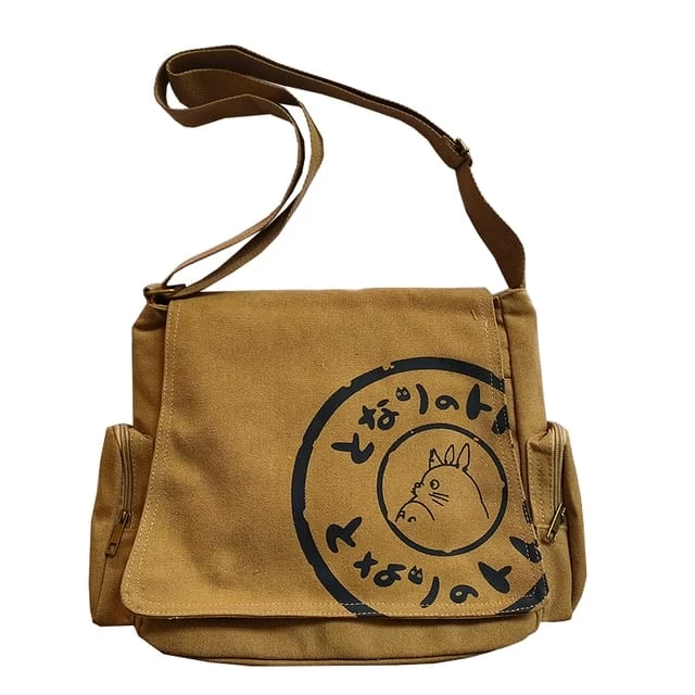 My Neighbor Totoro Canvas Crossbody Messenger Bag Basic Style 2022 19 My Neighbor Totoro Canvas Crossbody Messenger Bag Basic Style 2022 - Image 17