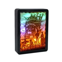 Howl’s Moving Castle 3D Paper Carving Art Light Box