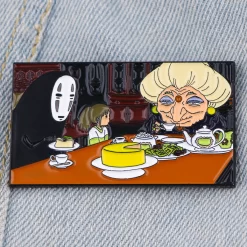 Spirited Away – Tea Time Badge Pin -Ghibli Shop S2590e9c463be494e8d669c23a7b408dcY