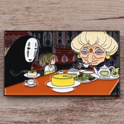 Spirited Away – Tea Time Badge Pin -Ghibli Shop S26097a0205ff4faaa5b0dd2b772817f5h