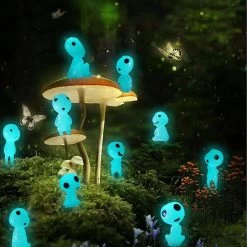 Princess Mononoke Kodama Tree Spirits Luminous Figures 10pcs/set -Ghibli Shop S78f373664d1d45e6b768204acaa54f0ap