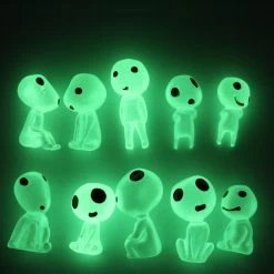 Princess Mononoke Kodama Tree Spirits Luminous Figures 10pcs/set -Ghibli Shop Sa43c871b827f471595b120c63012fcbdr