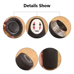 No Face Stainless Steel Water Bottle 280ml -Ghibli Shop Sb6cd3a15c8ee4d7fb319743a1adb4953Z