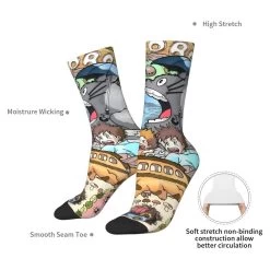 My Neighbor Totoro Harajuku Style Unisex Socks -Ghibli Shop Sbaf4521a67ae4f35807f657ed002ee98x