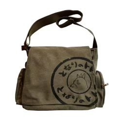 My Neighbor Totoro Canvas Crossbody Messenger Bag Basic Style 2022