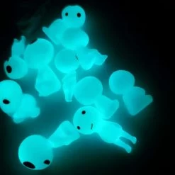 Princess Mononoke Kodama Tree Spirits Luminous Figures 10pcs/set -Ghibli Shop Sdf11355b74824671b23f423dad888cdes