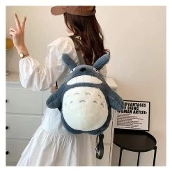 My Neighbor Totoro Plush Backpack 33cm -Ghibli Shop Sf595f51705954e0b9a6db0299e112d3b1