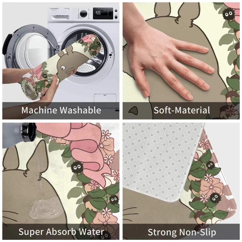 My Neighbor Totoro Non-slip Doormat 7 My Neighbor Totoro Non-slip Doormat - Image 5