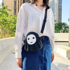 Spirited Away No Face Mini Shoulder Bag -Ghibli Shop Sinocom Handa Japan Anime Faceless Spirited Away Bag No Face Man Bag Phone Bag Case for
