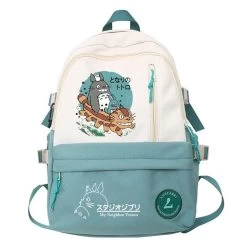Studio Ghibli My Neighbor Totoro Harajuku Large Backpack 15 Styles -Ghibli Shop Studio Ghibli My Neighbor Totoro Harajuku Large Backpack 15 Styles 5