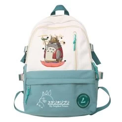 Studio Ghibli My Neighbor Totoro Harajuku Large Backpack 15 Styles -Ghibli Shop Studio Ghibli My Neighbor Totoro Harajuku Large Backpack 15 Styles 7