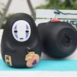 Spirited Away Cute No Face Man Piggy Bank -Ghibli Shop Studio Ghibli Spirited Away No Face Man Figures Toy Anime No Face Man Piggy Bank Toy 2