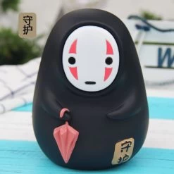 Spirited Away Cute No Face Man Piggy Bank -Ghibli Shop Studio Ghibli Spirited Away No Face Man Figures Toy Anime No Face Man Piggy Bank Toy