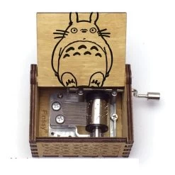 My Neighbor Totoro Tonari No Totoro Wooden Music Box -Ghibli Shop Tonari no Totoro Music Box Totoro Print Hand ed Wood Musical Box Children s Girl gift 11.jpg 640x640 11