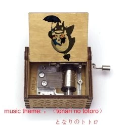 My Neighbor Totoro Tonari No Totoro Wooden Music Box -Ghibli Shop Tonari no Totoro Music Box Totoro Print Hand ed Wood Musical Box Children s Girl gift 12.jpg 640x640 12