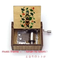 My Neighbor Totoro Tonari No Totoro Wooden Music Box -Ghibli Shop Tonari no Totoro Music Box Totoro Print Hand ed Wood Musical Box Children s Girl gift 3.jpg 640x640 3