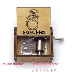 My Neighbor Totoro Tonari No Totoro Wooden Music Box -Ghibli Shop Tonari no Totoro Music Box Totoro Print Hand ed Wood Musical Box Children s Girl gift 4.jpg 640x640 4