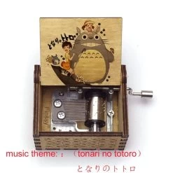 My Neighbor Totoro Tonari No Totoro Wooden Music Box -Ghibli Shop Tonari no Totoro Music Box Totoro Print Hand ed Wood Musical Box Children s Girl gift 8.jpg 640x640 8