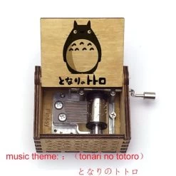 My Neighbor Totoro Tonari No Totoro Wooden Music Box -Ghibli Shop Tonari no Totoro Music Box Totoro Print Hand ed Wood Musical Box Children s Girl gift 9.jpg 640x640 9