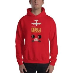 Porco Rosso Hoodie Unisex 27 Porco Rosso Hoodie Unisex -Ghibli Shop mockup 0328bf16 1