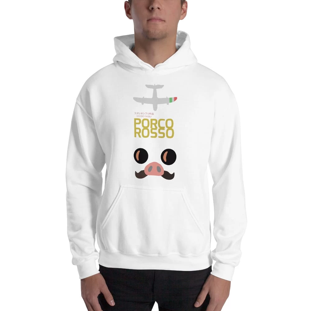Porco Rosso Hoodie Unisex 9 Porco Rosso Hoodie Unisex - Image 7