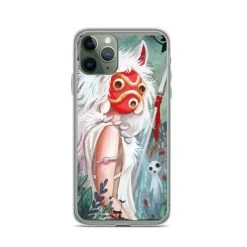Princess Mononoke – Forest Guardian IPhone Case -Ghibli Shop mockup 0860a8d2